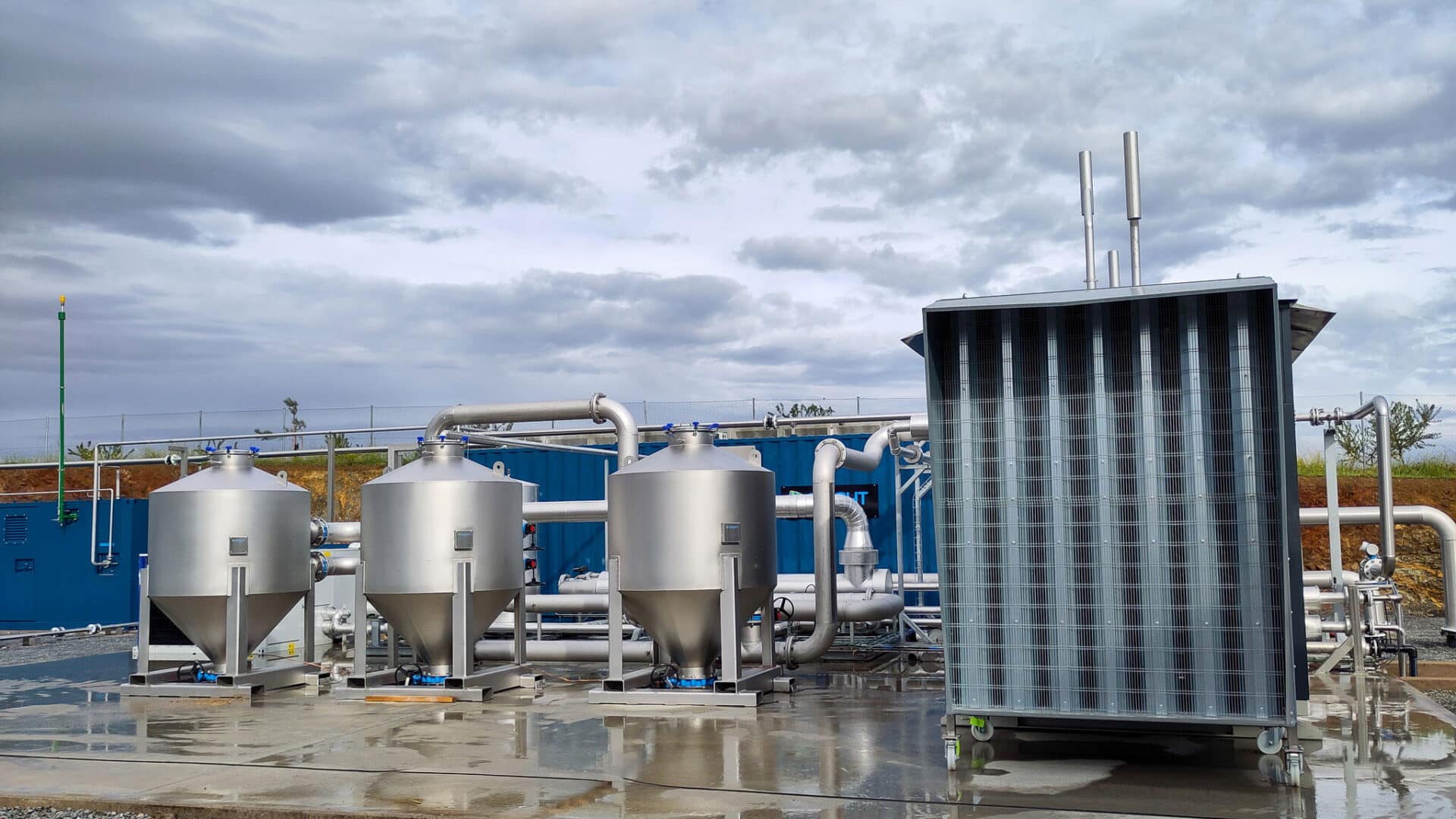 Biogas upgrading - PurePac Compact - Bright Renewables